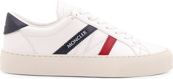 Monaco2 Leather Sneakers With Logo Print