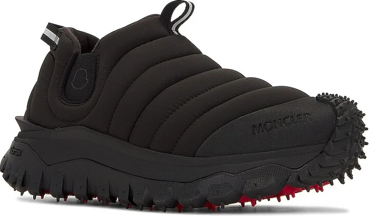 Moncler Apres Trail Low Top Sneakers in Black - Image 2
