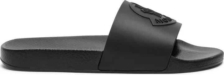 Moncler Basile Logo Rubber Sliders