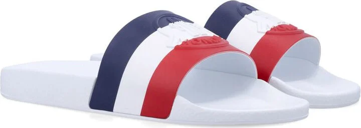 Moncler Basile Rubber Sliders - Image 2