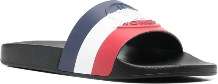 Moncler Basile Rubber Slides - Image 2