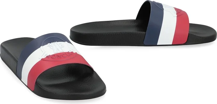 Moncler Basile Rubber Slides - Image 3