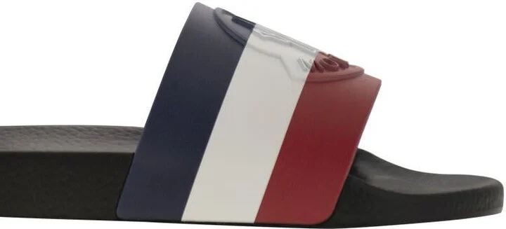 Moncler Basile - Rubber Slides With Logo - Image 6