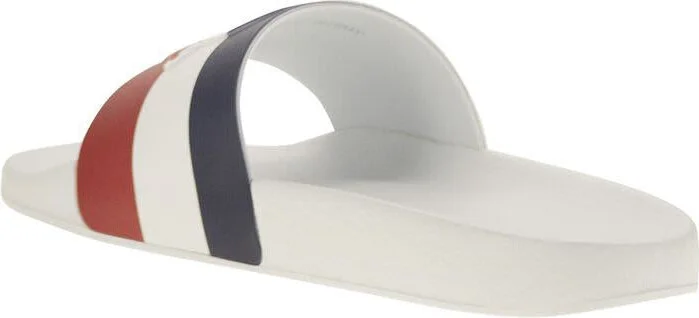 Moncler Basile - Rubber Slides With Logo - Image 3