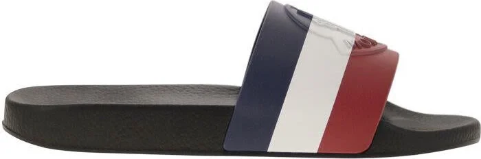 Moncler Basile - Rubber Slides With Logo