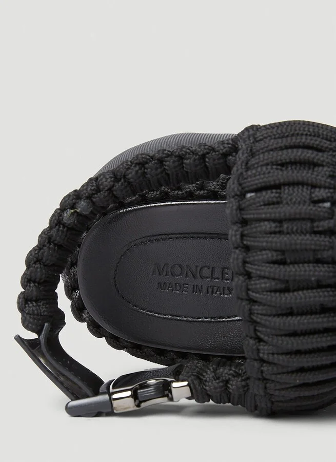 Moncler Belay Woven Sandals - Woman Sandals Black Eu - 40 - Image 6