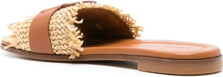Moncler Bell Leather Slides - Image 3