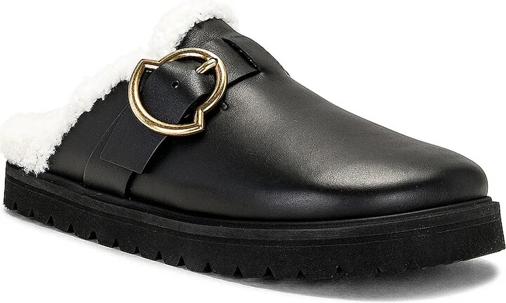 Moncler Bell Mule in Black - Image 2