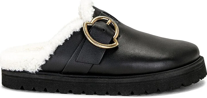 Moncler Bell Mule in Black