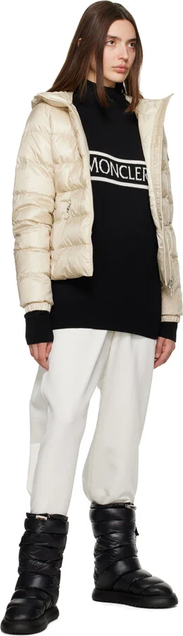 Moncler Black Gaia Down Boots - Image 5