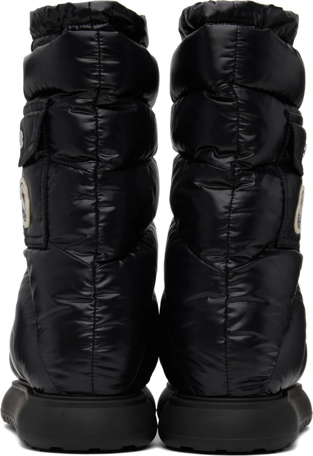 Moncler Black Gaia Down Boots - Image 2