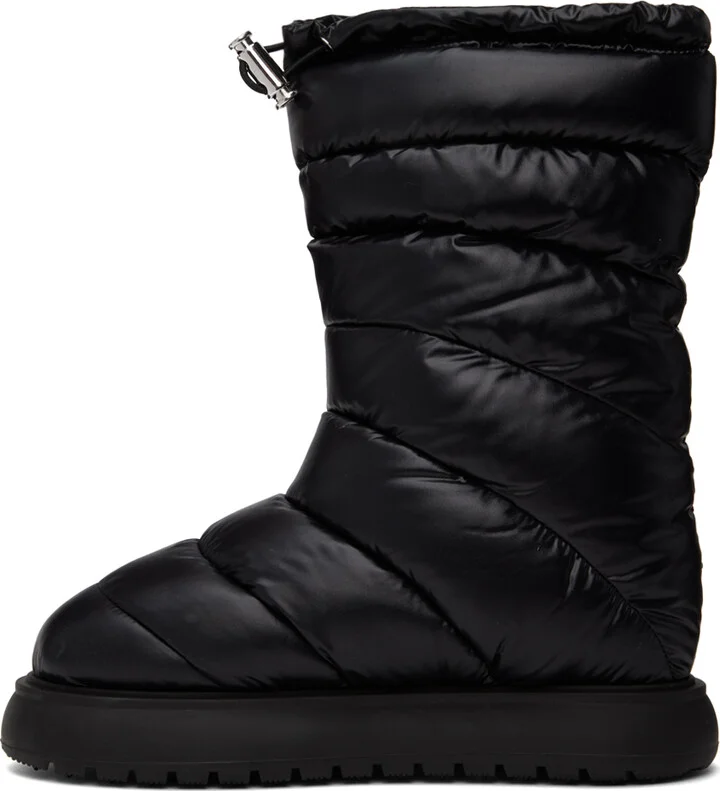 Moncler Black Gaia Down Boots - Image 3