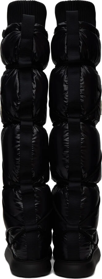 Moncler Black Gaia Pocket Boots - Image 2