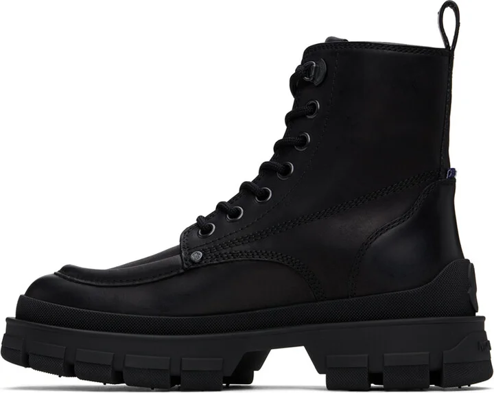 Moncler Black Hevea City Ankle Boots - Image 3
