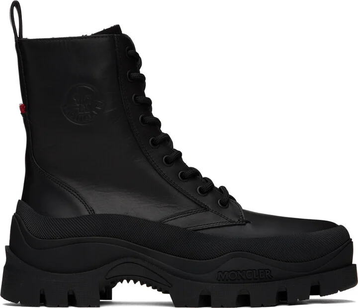 Moncler Black Larue Trek Boots