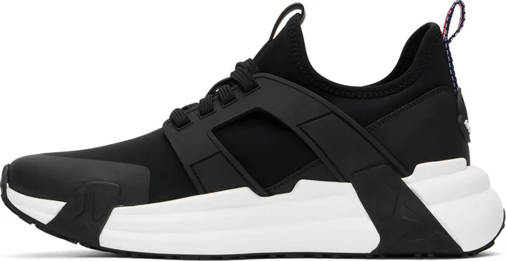 Moncler Black Lunarove Sneakers - Image 3