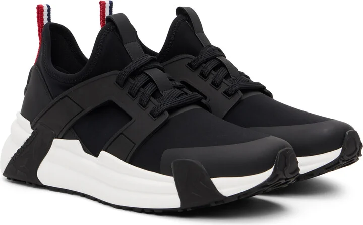 Moncler Black Lunarove Sneakers - Image 4