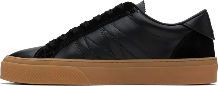 Moncler Black Monaco2 Sneakers - Image 3