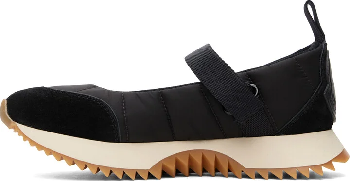 Moncler Black Pacey Ballet Sneakers - Image 3