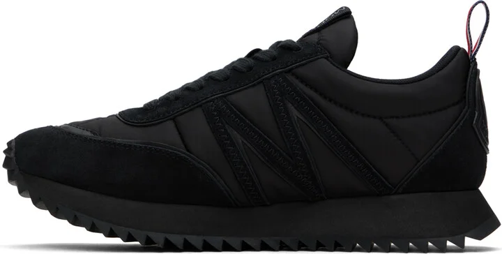 Moncler Black Pacey Sneakers - Image 3