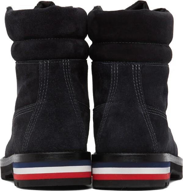 Moncler Black Suede Vancouver Boots - Image 4