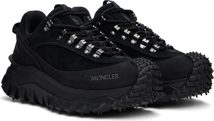 Moncler Black Trailgrip Apex Sneakers - Image 4
