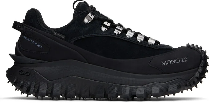 Moncler Black Trailgrip Apex Sneakers