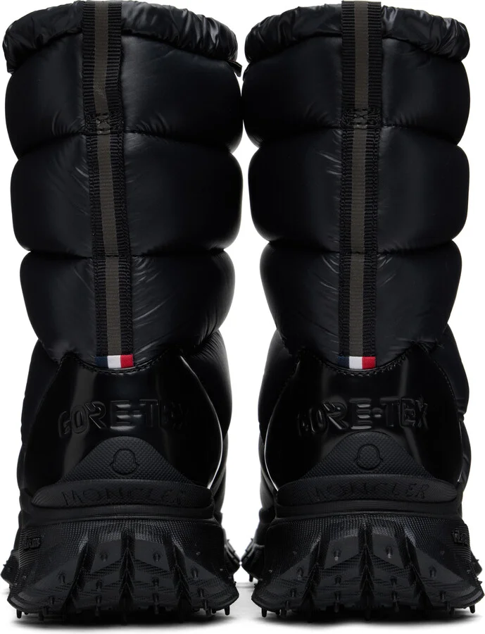 Moncler Black Trailgrip Après High Boots - Image 2