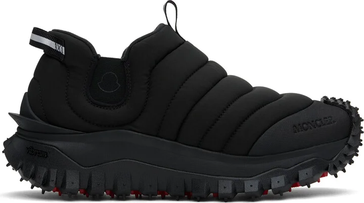 Moncler Black Trailgrip Après Sneakers