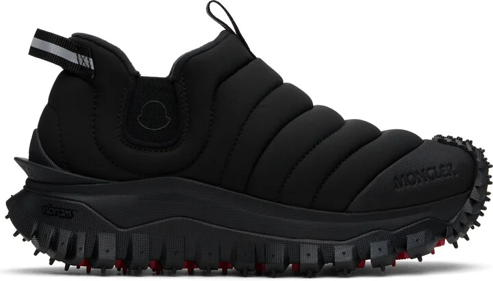 Moncler Black Trailgrip Après Sneakers