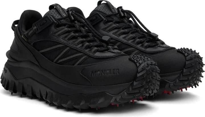 Moncler Black Trailgrip GTX Low Sneakers - Image 4