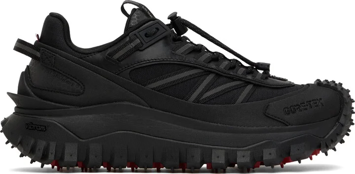 Moncler Black Trailgrip GTX Low Sneakers