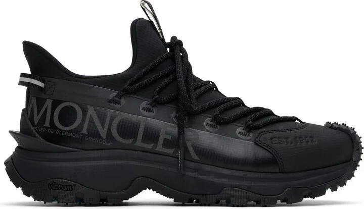 Moncler Black Trailgrip Lite 2 Sneakers