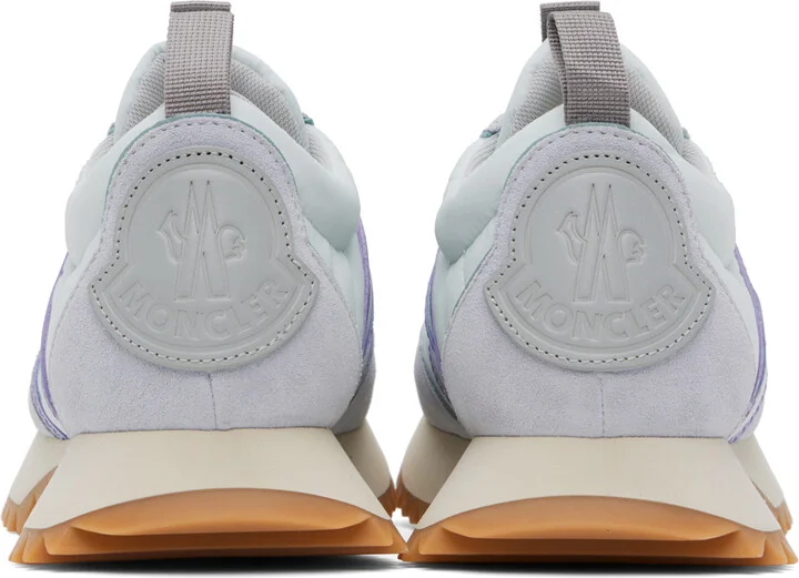 Moncler Blue Pacey Sneakers - Image 2