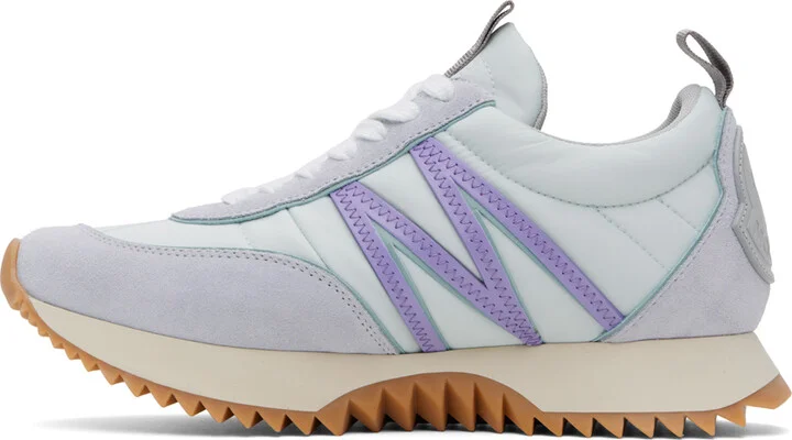 Moncler Blue Pacey Sneakers - Image 3