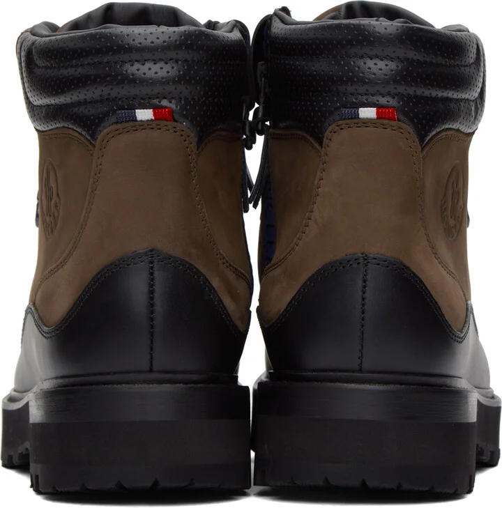 Moncler Brown & Black Peka Trek Hiking Boots - Image 2