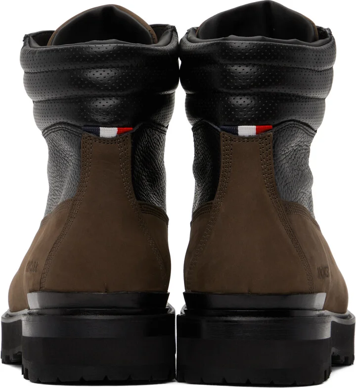 Moncler Brown Peka Boots - Image 2