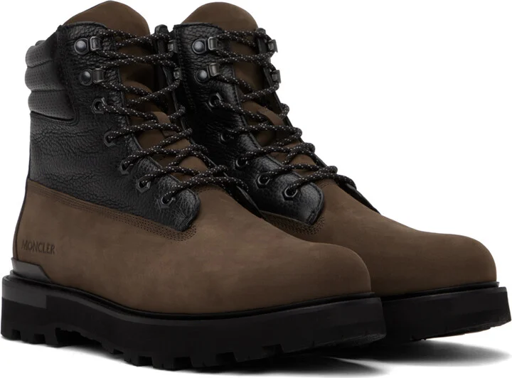 Moncler Brown Peka Boots - Image 4
