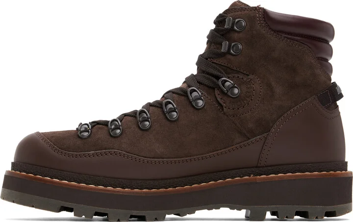 Moncler Brown Peka Trek Boots - Image 3