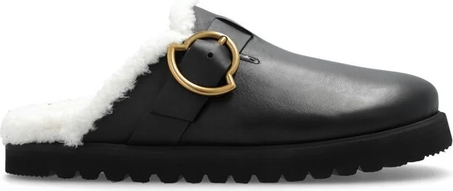 Moncler Buckle-Detailed Mules