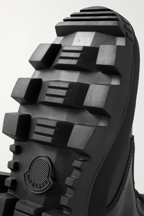 Moncler - Carinne Leather Ankle Boots - Black - Image 4
