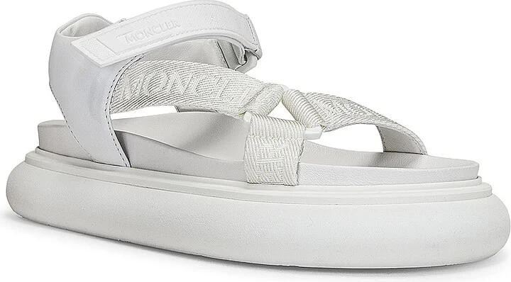 Moncler Catura Sandal in White - Image 2