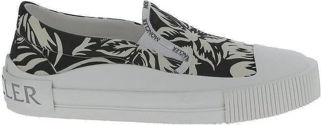 Moncler Floral Printed Slip-On Sneakers