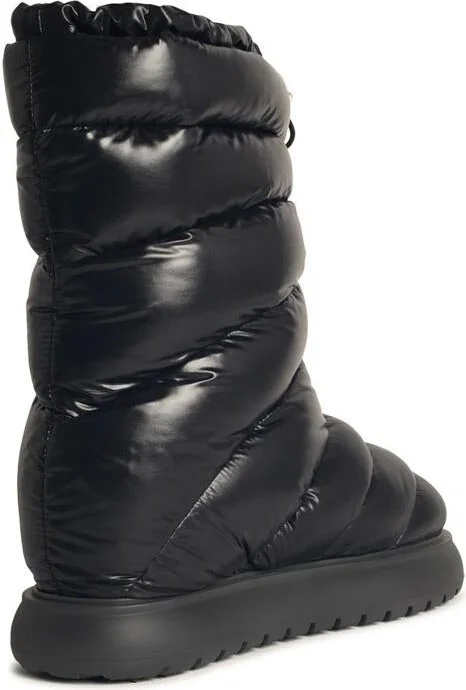 Moncler 'Gaia' Black Polyamide Ankle Boots - Image 3