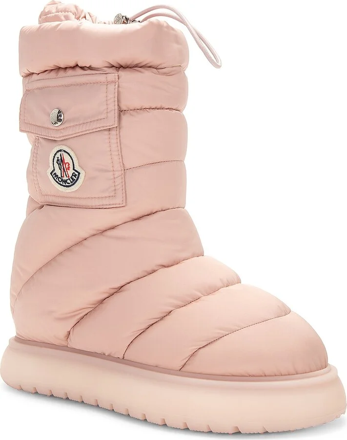 Moncler Gaia Pocket Mid Snow Boot in Pink - Image 2