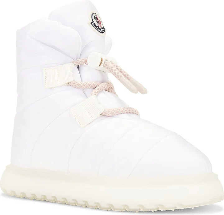 Moncler Gaia Pull Snow Boot in White - Image 2