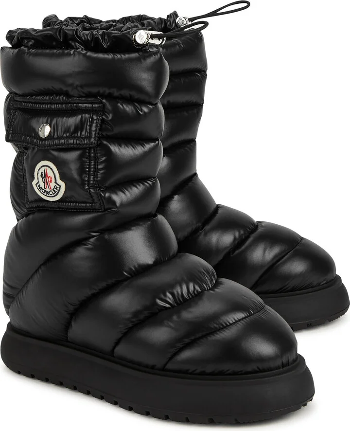 Moncler Gaia Quilted Nylon Snow Boots - Image 2