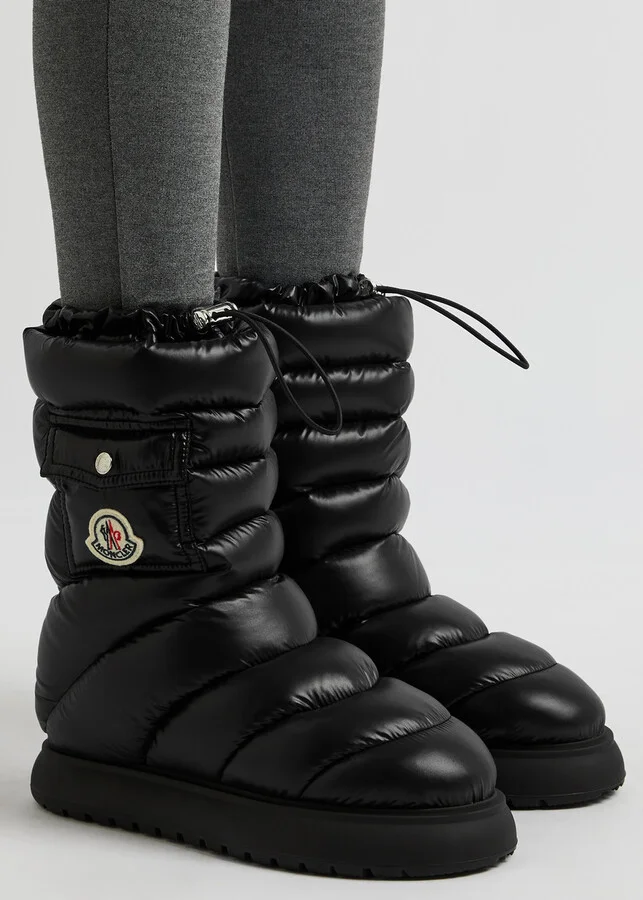 Moncler Gaia Quilted Nylon Snow Boots - Image 5