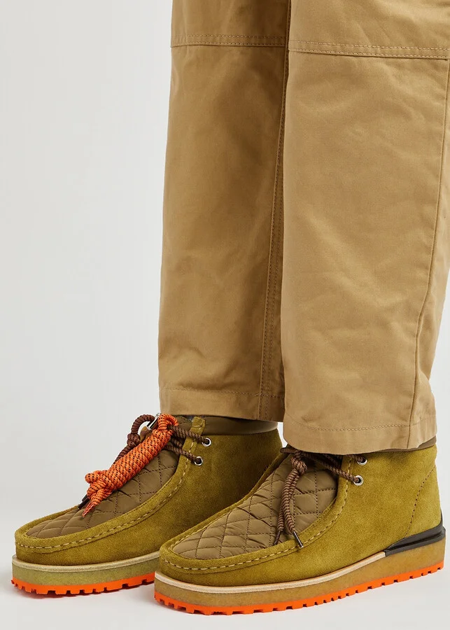 Moncler Genius 2 Moncler 1952 X Clarks Wallabee Suede Desert Boots - Image 5
