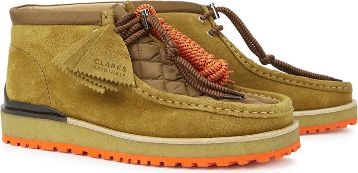 Moncler Genius 2 Moncler 1952 X Clarks Wallabee Suede Desert Boots